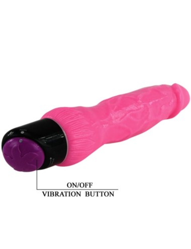 BAILE - BUNTER SEX REALISTISCHER VIBRATOR ROSA 24 CM