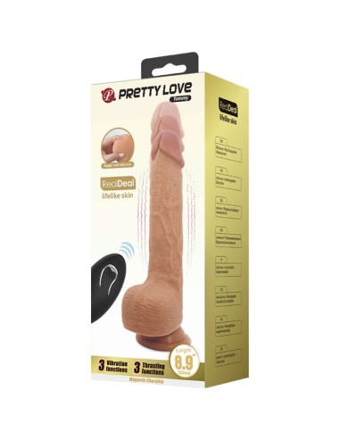 PRETTY LOVE - TOMMY REALISTISCHER DILDO-VIBRATOR 22.5 CM