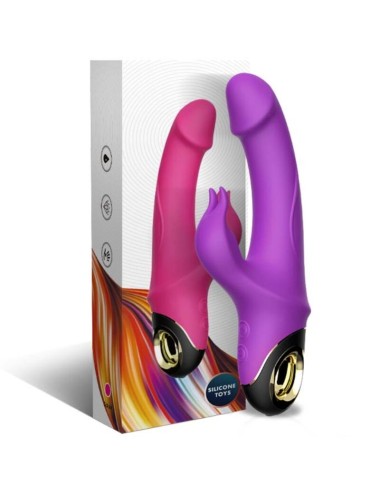 ARMONY - METEROR DILDO VIBRATOR RABBIT ROTATOR LILA