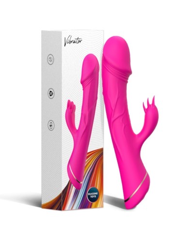ARMONY - DILDO VIBRATOR KANINCHEN SILIKON FUCHSIA
