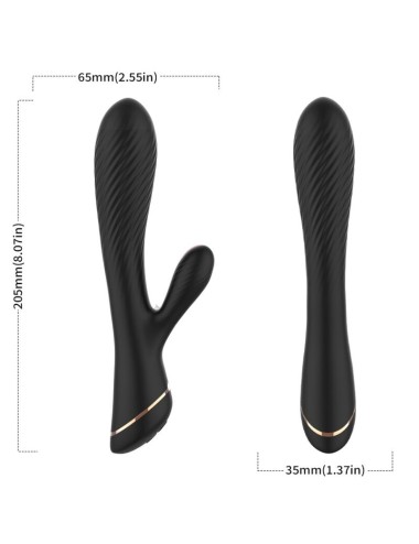 ARMONY - VIBRATOR KANINCHEN SILIKON SCHWARZ