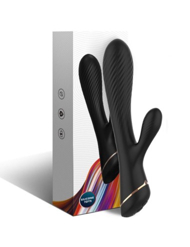ARMONY - VIBRATOR KANINCHEN SILIKON SCHWARZ