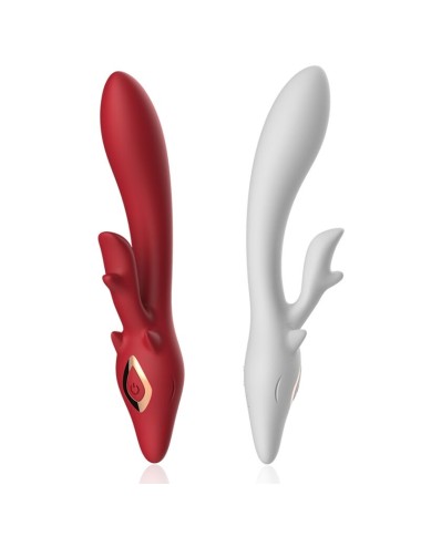 ARMONY - ELCH VIBRATOR KANINCHEN GEBOGEN ROT