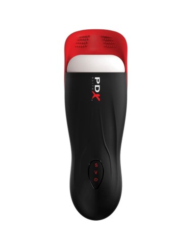 PDX ELITE - STROKER FAP-O-MATIC PRO MIT TESTIKELBASIS