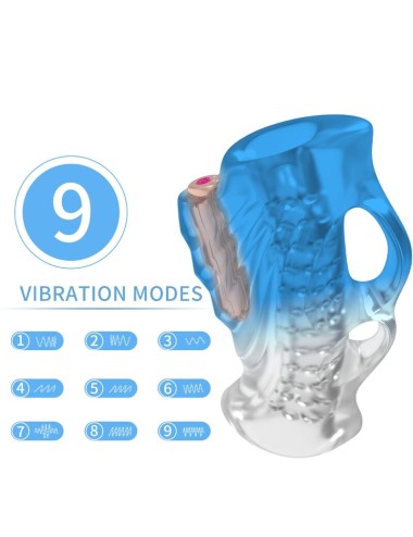 ARMONY - MASTURBATOR FINGER & VIBRATOR BLAUER GRADIENT