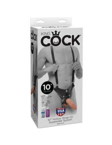 5 CM HOLLOW STRAP-ON SUSPENDER SYSTEM FLESH