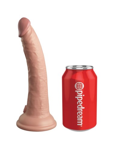 KING COCK - ELITE REALISTISCHER SILIKONDILDO 17.8 CM