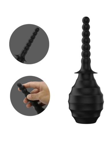 MR PLAY - LEISTUNGSSTARKER VIBRATOR MIT FERNBEDIENUNG, ANALSTECKER, SCHWARZ