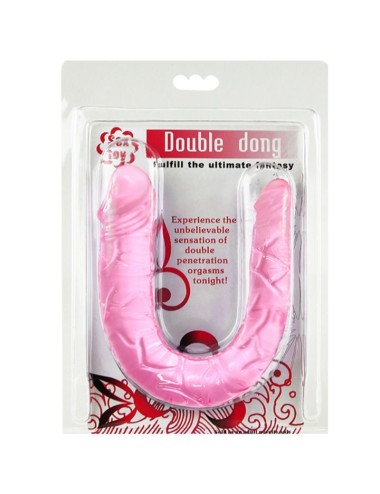 BAILE - DOPPEL DONG DOPPEL ROSA DILDO