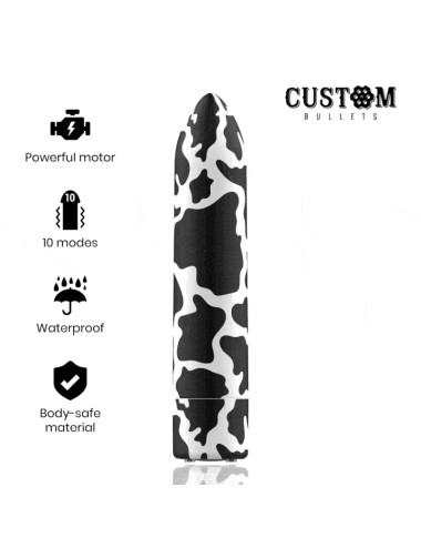 CUSTOM BULLETS - AUFLADBARE BULLET COW 10 INTENSITÄTEN