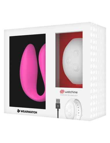 WEARWATCH - WATCHME DUAL TECHNOLOGY VIBRATOR FUCHSIA / SNOW