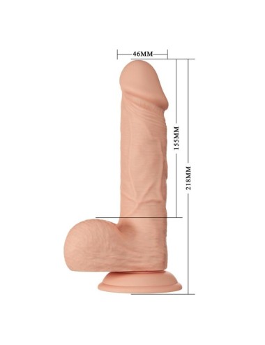 BAILE - SCHÖNE BEGEGNUNG BAHAMUT FLEXIBLER REALISTISCHER DILDO 21.8 CM NATÜRLICH