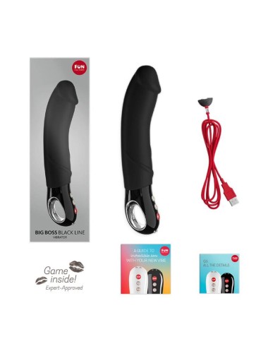 FUN FACTORY - BIG BOSS VIBRATOR BLACK LINE
