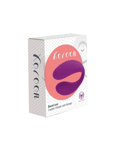 XOCOON - GEBUNDENER VIBRATOR FÜR LIEBESPAARE, LILA