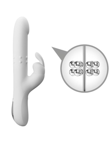 PRETTY LOVE - REESE VIBRATOR MIT SILBERNE ROTATION