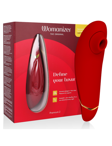 WOMANIZER - PREMIUM 2 KLITORALSTIMULATOR BORDEAUX