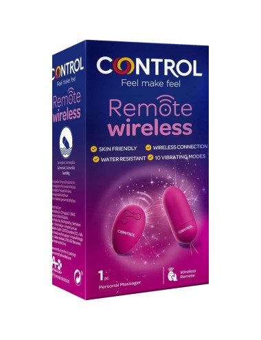 CONTROL - PERSÖNLICHES MASSAGER MIT DRAHTLOSER FERNBEDIENUNG