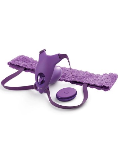 FANTASY FOR HER - G-SPOT-SCHMETTERLINGSGESCHIRR MIT VIBRATOR