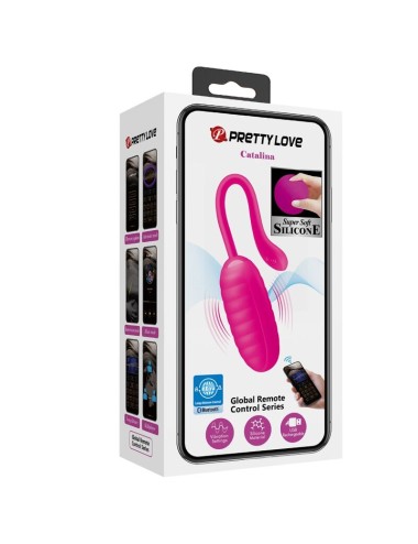 PRETTY LOVE - CATALINA PINK WIEDERAUFLADBARES VIBRATIONS-EI