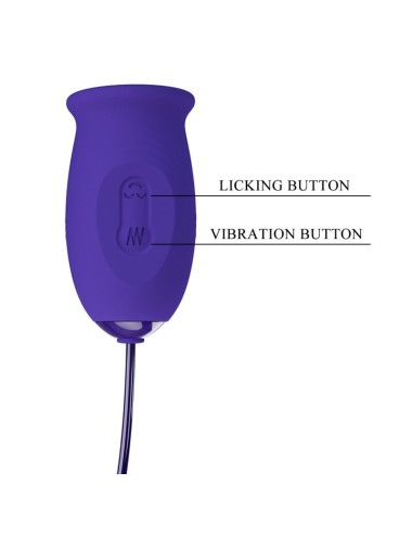 PRETTY LOVE - DAISY YOUTH VIOLET WIEDERAUFLADBARER VIBRATOR-STIMULATOR