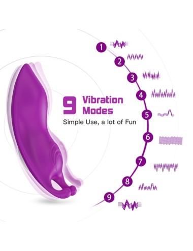 ARMONY - HONEYBEE TRAGBARES HÖSCHEN VIBRATOR G-SPOT FERNBEDIENUNG LILA