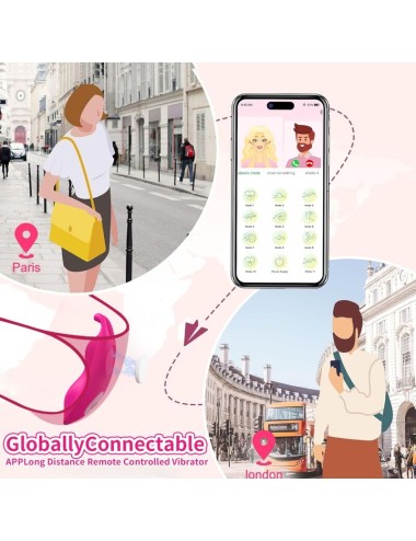 ARMONY - HONEYBEE TRAGBARES HÖSCHENVIBRATOR G-SPOT FUCHSIA -KOSTENLOSE APP
