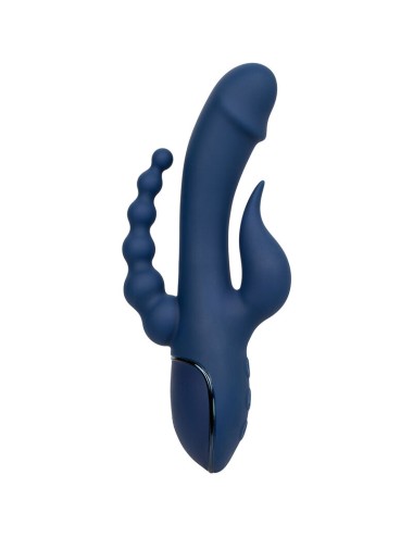 CALEXOTICS - VIBRATOR DREIFACH-ORGASMUS BLAU