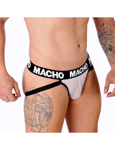 MACHO - MX26X1 JOCK GRID WEISS L