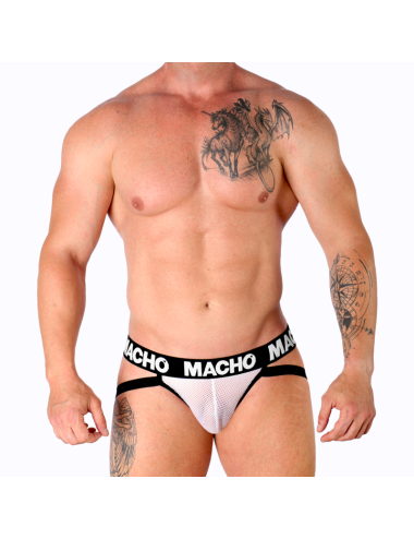 MACHO - MX26X1 JOCK GRID WEISS L