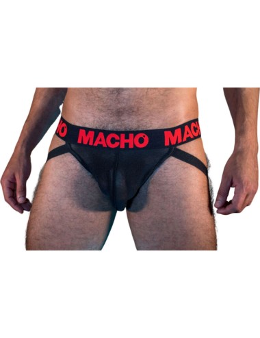 MACHO - MX26X2 JOCK SCHWARZ/ROT M