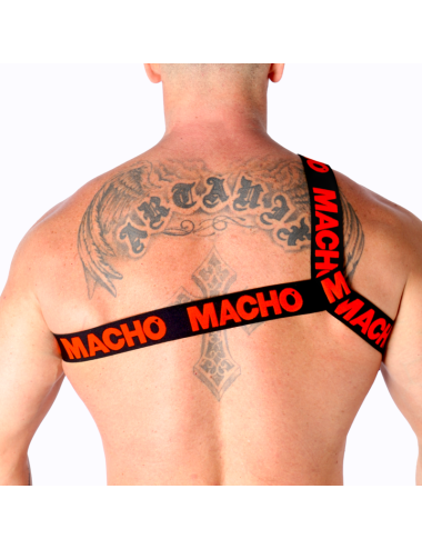 MACHO - RÖMISCHES HARNESS ROT S/M
