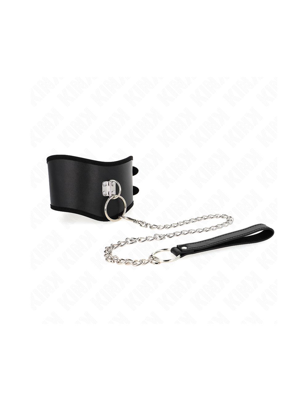 KINK - HALSKETTE 65 CM MIT BREITEM RIEMEN VERSTELLBAR 40-55 CM X 10 CM