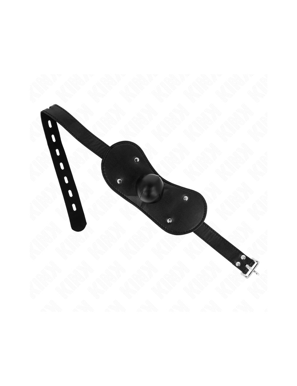 KINK - BALL GAG MUNDMASKE MIT SCHLOSS VERSTELLBAR 42-60 CM