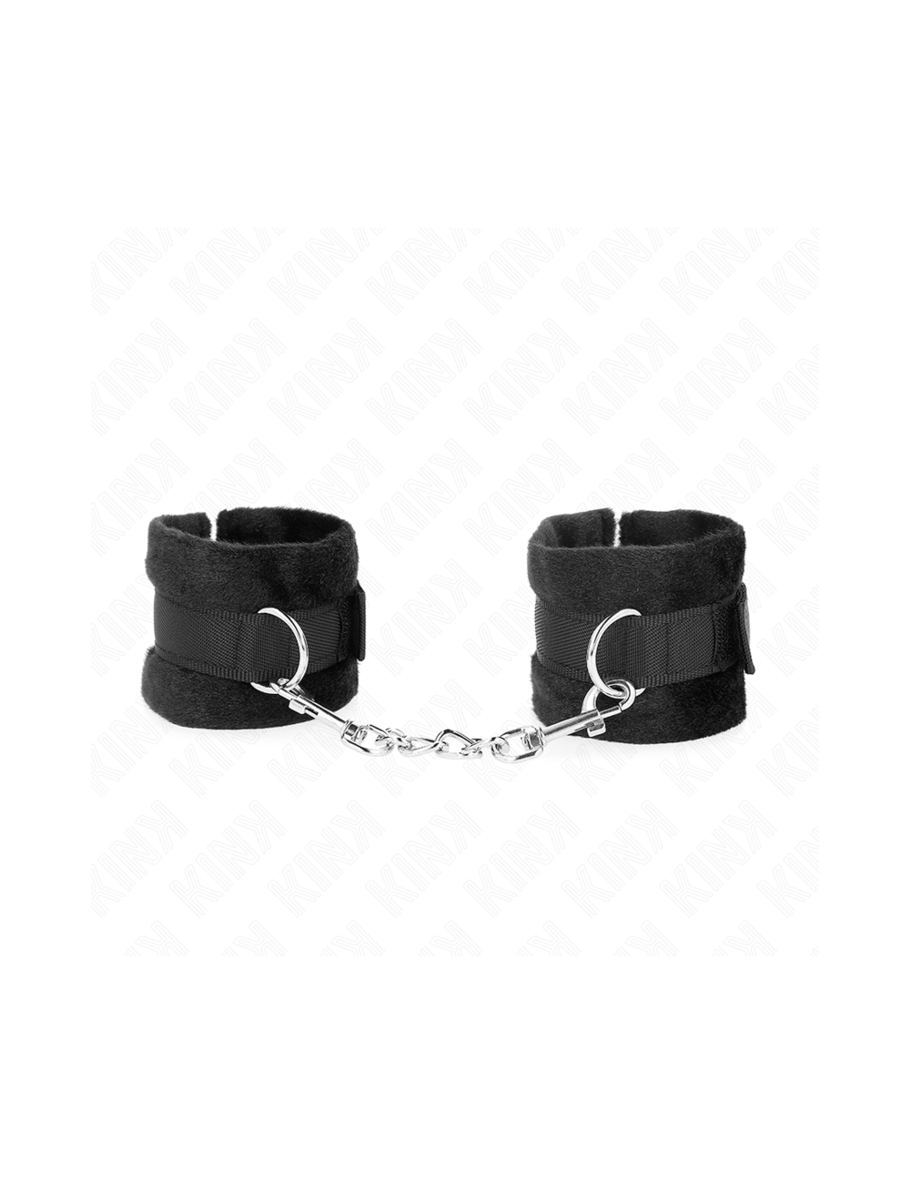 KINK - BEGINNER PELZHANDMANSCHETTEN SCHWARZ 30 X 7 CM