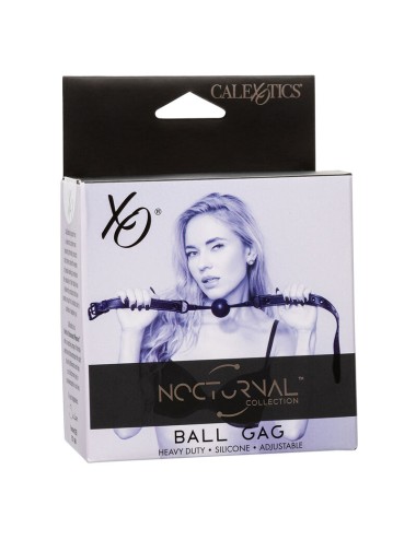 CALEXOTICS - NOCTURNAL BALL GAG SILIKON SCHWARZ