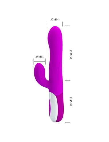 PRETTY LOVE - DEMPSEY WIEDERAUFLADBARER AUFBLASBARER VIBRATOR