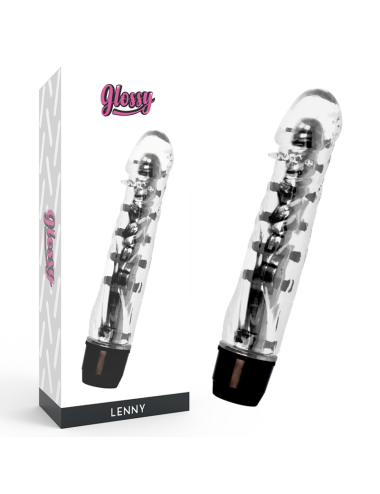 GLOSSY - LENNY VIBRATOR SCHWARZ
