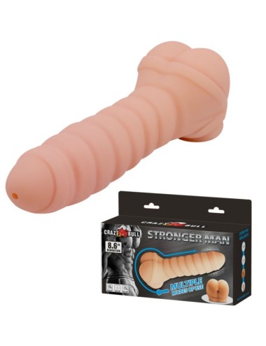CRAZY BULL - MULTIFUNKTIONALER PENIS 21.8 CM