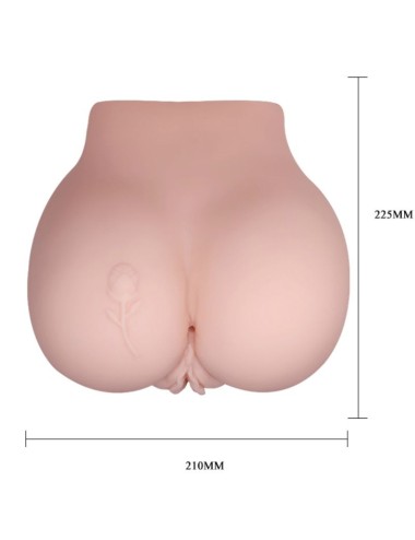 CRAZY BULL - VAGINA UND ANUS MIT REALISTISCHEM TATTOO MIT VIBRATION