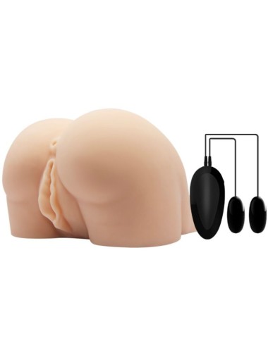 CRAZY BULL - REALISTISCHE VAGINA UND ANUS MIT VIBRATIONSPOSITION 8