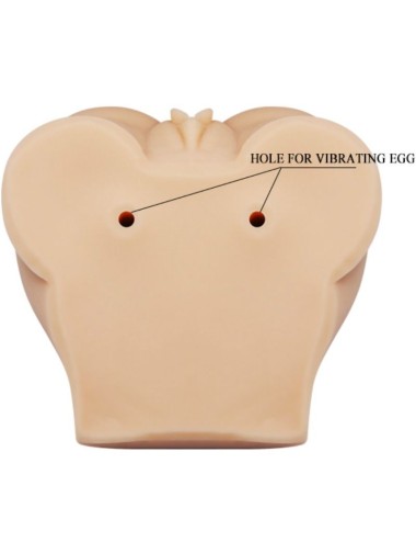 CRAZY BULL - REALISTISCHE VAGINA UND ANUS MIT VIBRATIONSPOSITION 8