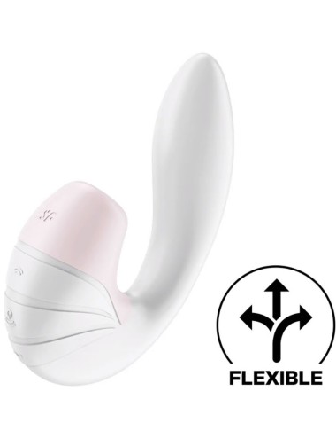 SATISFYER - SUPERNOVA LUFTPULSSTIMULATOR & VIBRATION WEISS