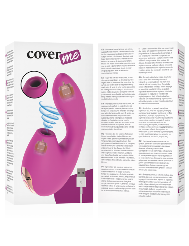 COVERME - KLITORASAUGUNG & LEISTUNGSSTARKER G-SPOT-RUSH-VIBRATOR