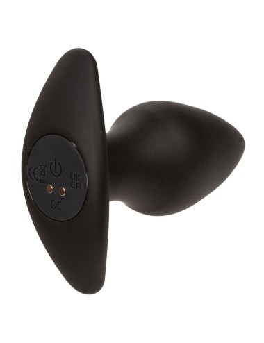 CALEXOTICS - ROCK BOTTOM PLUG ANAL PARFAIT 10 VIBRATIONS SILICONE NOIR