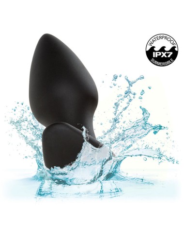 CALEXOTICS - ROCK BOTTOM PLUG ANAL PARFAIT 10 VIBRATIONS SILICONE NOIR