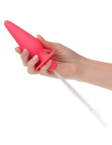 CALEXOTICS - SOUTHERN LIGHTS LIGHT UP PLUG ANAL 10 VIBRATIONS SILICONE ROSE