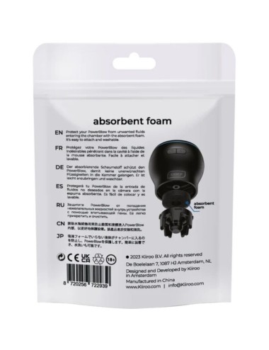 KIIROO - POWER BLOW MOUSSE ABSORBANTE LOT DE 5
