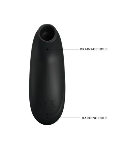 PRETTY LOVE - MASSEUR DASPIRATION DE LUXE RECHARGEABLE NOIR