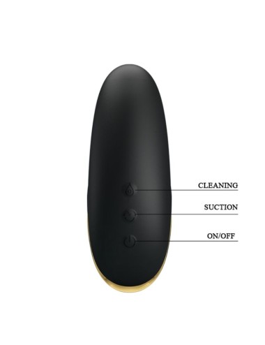PRETTY LOVE - MASSEUR DASPIRATION DE LUXE RECHARGEABLE NOIR