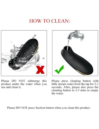 PRETTY LOVE - MASSEUR DASPIRATION DE LUXE RECHARGEABLE NOIR